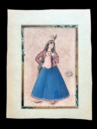 Portrait of a woman Qajar