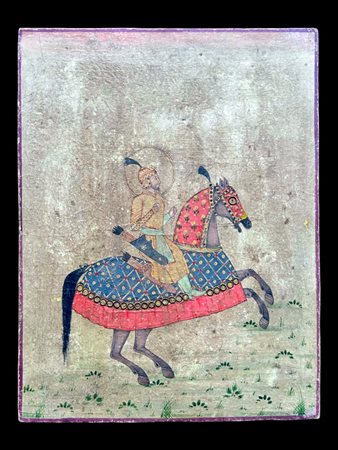 Equestrian portrait of Aurangzeb Sultanate