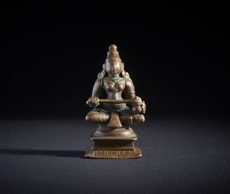 A copper alloy figure Annapurna