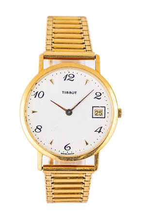 Tissot, orologio da polso in oro Oro giallo 750/000. Cassa n° F664330,...