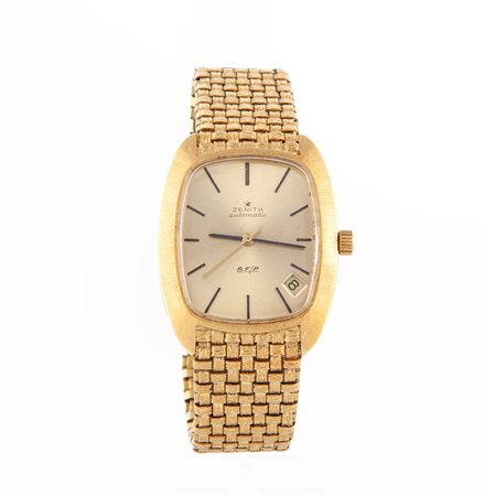 Zenith - orologio polso in oro Oro giallo 750/000. Cassa n° 935045. Bracciale...