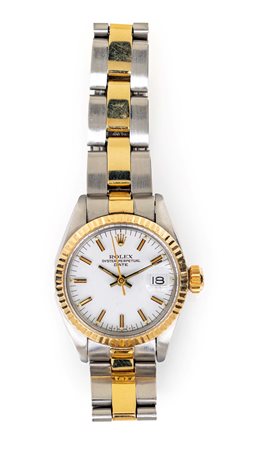 Rolex Oyster Date - orologio da polso da donna in acciaio e oro Acciaio ed...