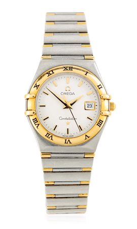 Omega Constellation My Choice Cassa n. 56803551, in acciaio e oro, lunetta in...