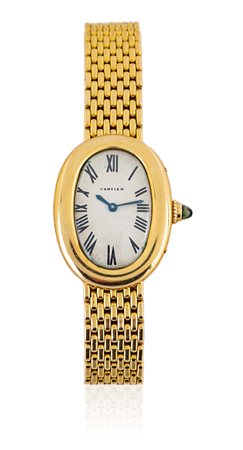 Cartier Bagnoire - orologio in oro con bracciale in oro Oro giallo 750/000....