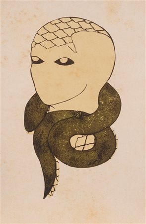 Ayon Belkis (L'Avana 1967-1999)  - Sikan con serpente, 1993