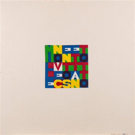 Alighiero Boetti (Torino 1940-Roma 1994)  - Millenovecentosettantotto, 1978