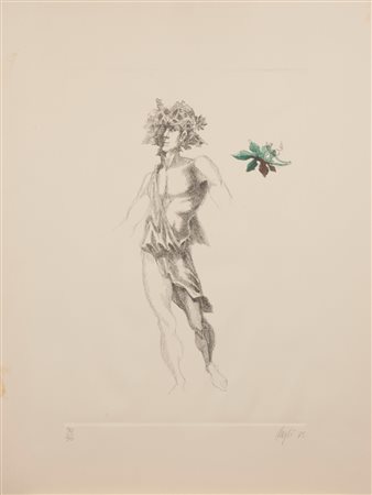 Corrado Cagli (Ancona 1910-Roma 1976)  - Figura, 1975