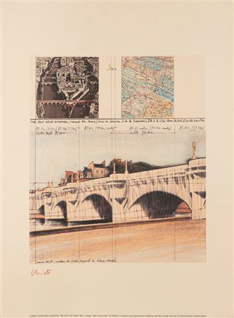 Christo (Gabrovo 1935-New York  2020)  - Pont Neuf, Wrapped, 2003