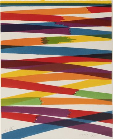 Piero Dorazio (Roma 1927-Perugia 2005)  - La luce, 1970/'71