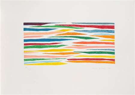 Piero Dorazio (Roma 1927-Perugia 2005)  - Profili, 1973