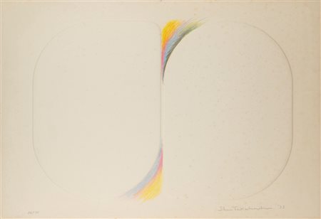 Shu Takahashi (Hiroshima 1930-1987)  - Senza titolo, 1973