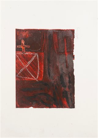 Antoni Tapies (Barcellona 1923-2012)  - Traspuar, 1987