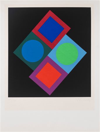 Victor Vasarely (Pécs 1906-Parigi 1997)  - Planetary, 1970