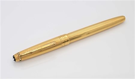 Montblanc Meisterstuck Oro massiccio - Penna Stilografica in oro 750/000...