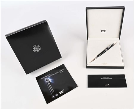 Montblanc Meisterstuck Diamond Classique 105980 - Penna a sfera in resina...