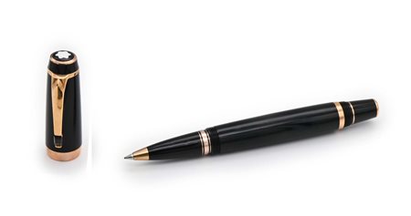 Montblanc Boheme 38625 Special edition - Roller in resina nera con finiture...