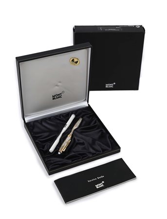 Montblanc Meisterstuck Solitaire 1638 - Roller in argento 925/000 (11755) Nr...