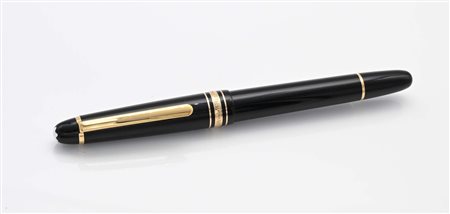 Montblanc Meisterstuck Pix - Penna stilografica in resina nera con...