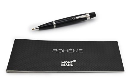 Montblanc Boheme - Penna a sfera in vernice con particolari in acciaio...