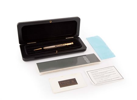 Parker Duofold Sterling Silver Serie 1991 - Penna a sfera in argento Sterling...