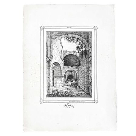 Salvatore  Zurria (Catania  '800)  - Anfiteatro, 1848