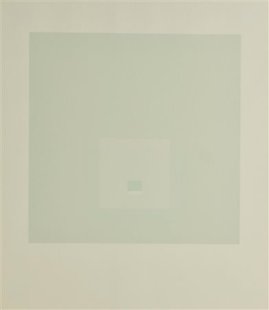 Calderara Antonio SPAZIO COLORE LUCE, 1972 serigrafia, cm 40x35; es. 78/108...