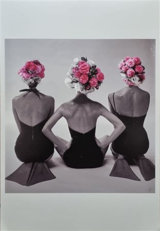 BESS IRISSA Tunisia 1983 "Three floral swimmers"