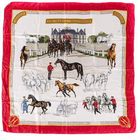 Foulard 'Les Haras Nationaux'