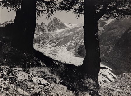 O. Darbellay (XX sec.)  - Glacier du Trent, 1950s