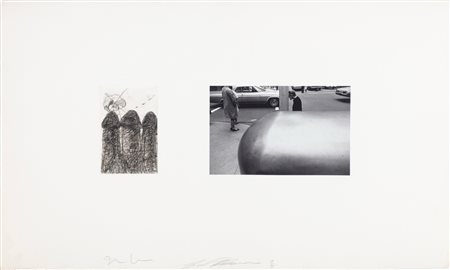 Jim Dine - Lee Friedlander (1934, 1935)  - Dalla serie "Photographs and Etchings", 1969