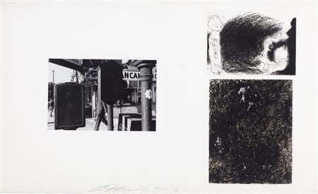 Jim Dine - Lee Friedlander (1934, 1935)  - Dalla serie "Photographs and Etchings", 1969