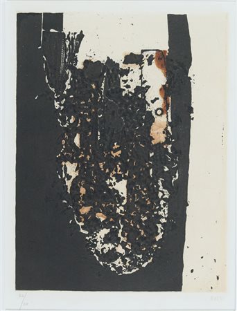 Alberto Burri (Città di Castello (Pg), 1915 - Nizza, 1995) Combustione...