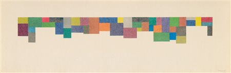 Sol Lewitt (Hartford, 1928) Rectangles of Color 1994 Xilografia di cm. 10,8 ×...