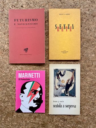 FUTURISMO E POESIA - Lotto unico di 4 cataloghi