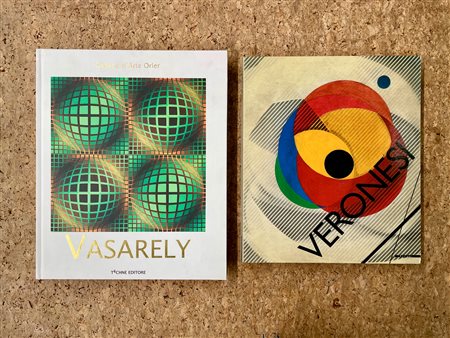 VICTOR VASARELY E LUIGI VERONESI - Lotto unico di 2 cataloghi