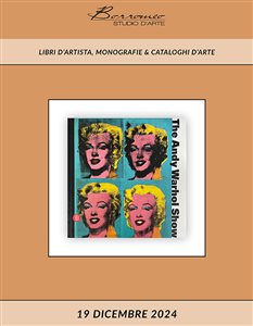 ASTA N.243 - LIBRI D'ARTISTA, MONOGRAFIE E CATALOGHI D'ARTE