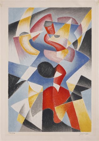 SEVERINI GINO (1883 - 1966) - COMPOSIZIONE.