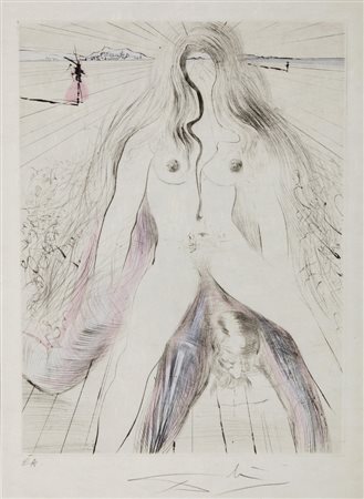 DALI' SALVADOR (1904 - 1989) - DALLA SUITE VENUS AUX FOURRURES.