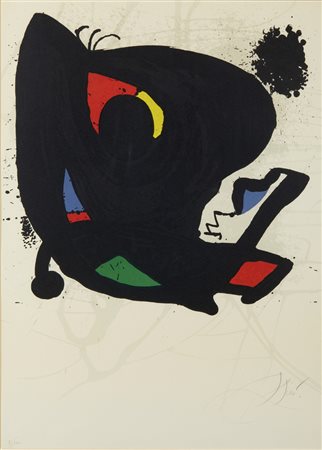 MIRO' JOAN (1893 - 1983) - L'OEUVRE GRAPHIQUE. MUSEE D'ART MODERNE, PARIS.