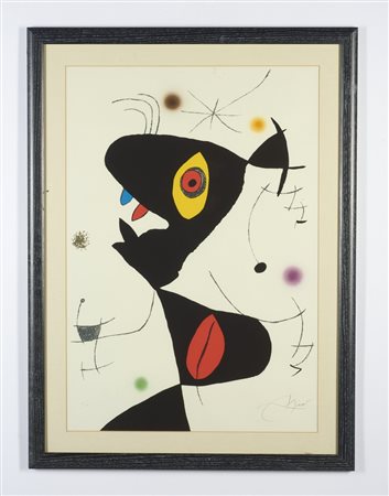 MIRO' JOAN (1893 - 1983) - DALLA CARTELLA ODA A JOAN MIRO'.