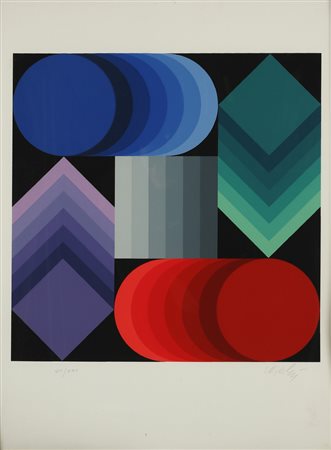 VASARELY VICTOR (1906 - 1997) - STRI-DIO.