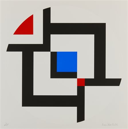 SMITH LEON POLK (1906 - 1996) - DIAGONAL PASSAGE 120 - EXACTA FROM CONSTRUCTIVISM TO SYSTEMATIC ART.