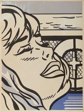 LICHTENSTEIN ROY (1923 - 1997) - SHIPBOARD GIRL.