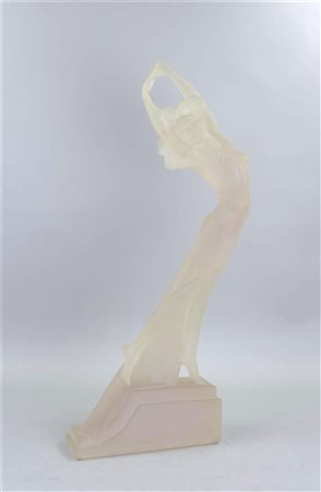 Raisin (plastic/resin) statue of a dancer Art Nouveau style