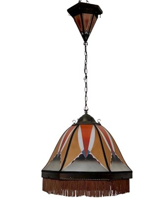 Amsterdam School pendant lamp