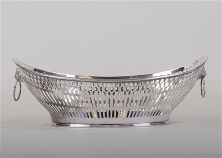 Silver bread basket, 2nd grade