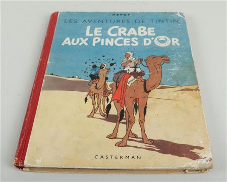 Hergé, Tintin's Adventures, the Crab with the Golden Pins,published by...