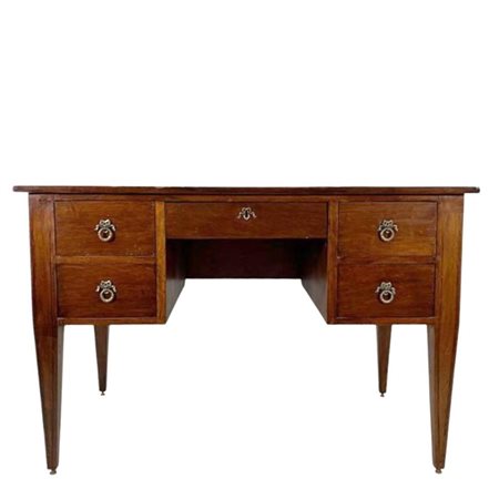 A softwood desk. 20th century.