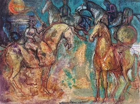 Walter Baldessarini (1936 - 2022), The Four Horsemen of the Apocalypse,...