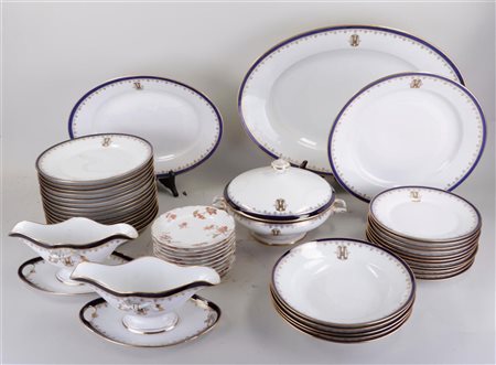 An extensive tableware section including sauce boats, terrines and serving...